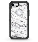 Mixtured BW Textured Marble - iPhone 7 or 8 OtterBox Case & Skin Kits