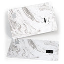 Mixtured BW v2 Textured Marble - Premium Protective Decal Skin-Kit for the Apple Credit Card