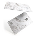 Mixtured BW v2 Textured Marble - Premium Protective Decal Skin-Kit for the Apple Credit Card