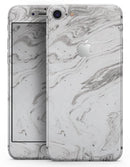 Mixtured BW v2 Textured Marble - Skin-kit for the iPhone 8 or 8 Plus