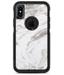Mixtured BW v2 Textured Marble - iPhone X OtterBox Case & Skin Kits