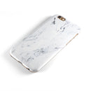 Mixtured Blue 31 Textured Marble iPhone 6/6s or 6/6s Plus 2-Piece Hybrid INK-Fuzed Case