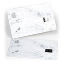 Mixtured Blue 31 Textured Marble - Premium Protective Decal Skin-Kit for the Apple Credit Card