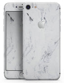 Mixtured Blue 31 Textured Marble - Skin-kit for the iPhone 8 or 8 Plus
