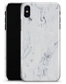 Mixtured Blue 31 Textured Marble - iPhone X Clipit Case