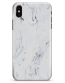 Mixtured Blue 31 Textured Marble - iPhone X Clipit Case