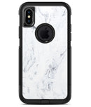 Mixtured Blue 31 Textured Marble - iPhone X OtterBox Case & Skin Kits