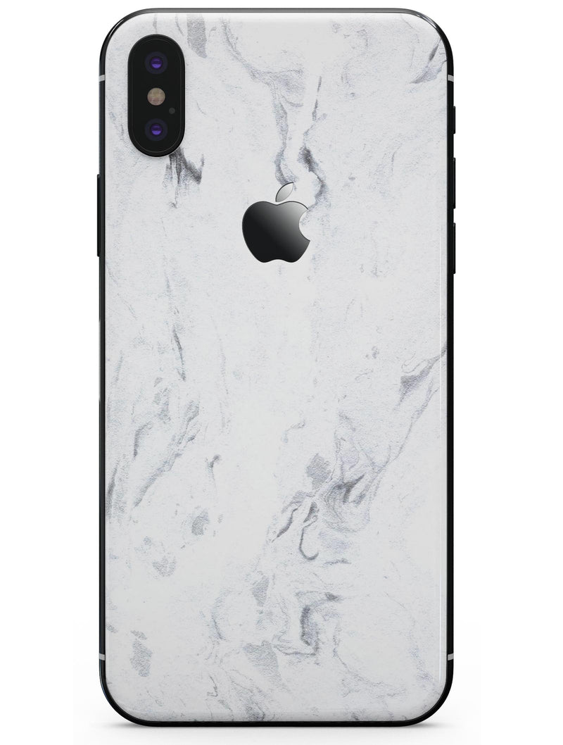 Mixtured Blue 31 Textured Marble - iPhone X Skin-Kit