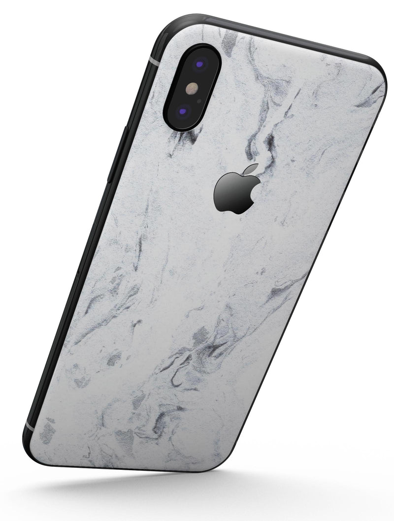 Mixtured Blue 31 Textured Marble - iPhone X Skin-Kit