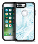 Mixtured Blue 34 Textured Marble - iPhone 7 Plus/8 Plus OtterBox Case & Skin Kits