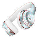 Mixtured Blue 34 Textured Marble Full-Body Skin Kit for the Beats by Dre Solo 3 Wireless Headphones
