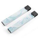 Mixtured Blue 34 Textured Marble - Premium Decal Protective Skin-Wrap Sticker compatible with the Juul Labs vaping device