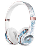 Mixtured Blue 57 Textured Marble Full-Body Skin Kit for the Beats by Dre Solo 3 Wireless Headphones