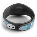 Mixtured Blue 57 Textured Marble - Decal Skin Wrap Kit for the Disney Magic Band