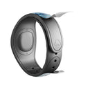 Mixtured Blue 57 Textured Marble - Decal Skin Wrap Kit for the Disney Magic Band