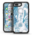 Mixtured Blue 57 Textured Marble - iPhone 7 Plus/8 Plus OtterBox Case & Skin Kits