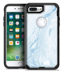 Mixtured Blue 60 Textured Marble - iPhone 7 Plus/8 Plus OtterBox Case & Skin Kits