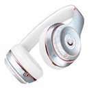 Mixtured Blue 60 Textured Marble Full-Body Skin Kit for the Beats by Dre Solo 3 Wireless Headphones