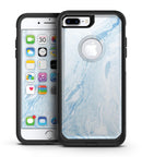 Mixtured Blue 60 Textured Marble - iPhone 7 or 7 Plus Commuter Case Skin Kit
