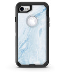 Mixtured Blue 60 Textured Marble - iPhone 7 or 8 OtterBox Case & Skin Kits