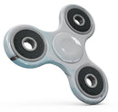Mixtured Blue 99 Textured Marble Full-Body Fidget Spinner Skin-Kit