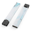 Mixtured Blue 99 Textured Marble - Premium Decal Protective Skin-Wrap Sticker compatible with the Juul Labs vaping device