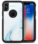 Mixtured Blue 99 Textured Marble - iPhone X OtterBox Case & Skin Kits