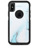 Mixtured Blue 99 Textured Marble - iPhone X OtterBox Case & Skin Kits