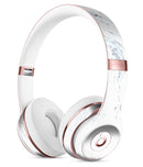 Mixtured Blue and Gray 19 Textured Marble Full-Body Skin Kit for the Beats by Dre Solo 3 Wireless Headphones