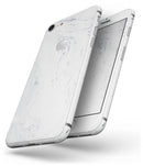 Mixtured Blue and Gray 19 Textured Marble - Skin-kit for the iPhone 8 or 8 Plus