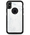 Mixtured Blue and Gray 19 Textured Marble - iPhone X OtterBox Case & Skin Kits