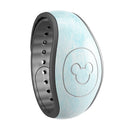 Mixtured Blue v9 Textured Marble - Decal Skin Wrap Kit for the Disney Magic Band