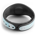 Mixtured Blue v9 Textured Marble - Decal Skin Wrap Kit for the Disney Magic Band