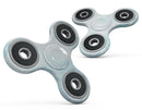Mixtured Blue v9 Textured Marble Full-Body Fidget Spinner Skin-Kit