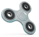 Mixtured Blue v9 Textured Marble Full-Body Fidget Spinner Skin-Kit