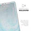 Mixtured Blue v9 Textured Marble - Full Body Skin Decal for the Apple iPad Pro 12.9", 11", 10.5", 9.7", Air or Mini (All Models Available)