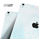 Mixtured Blue v9 Textured Marble - Full Body Skin Decal for the Apple iPad Pro 12.9", 11", 10.5", 9.7", Air or Mini (All Models Available)