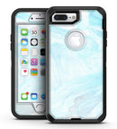 Mixtured Blue v9 Textured Marble - iPhone 7 Plus/8 Plus OtterBox Case & Skin Kits