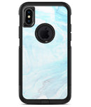 Mixtured Blue v9 Textured Marble - iPhone X OtterBox Case & Skin Kits