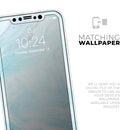 Mixtured Blue v9 Textured Marble - Vinyl Skin Wrap for iPhone 17 Pro Max, 17 Pro, 17 Air, 17, 16 & All Models — Soft Matte or Ultra Gloss