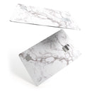 Mixtured Gray 157 Textured Marble - Premium Protective Decal Skin-Kit for the Apple Credit Card