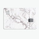 Mixtured Gray 157 Textured Marble - Premium Protective Decal Skin-Kit for the Apple Credit Card