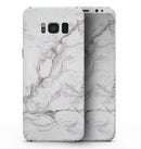 Mixtured Gray 157 Textured Marble - Samsung Galaxy S8 Full-Body Skin Kit