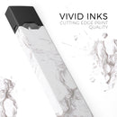 Mixtured Gray 157 Textured Marble - Premium Decal Protective Skin-Wrap Sticker compatible with the Juul Labs vaping device