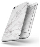 Mixtured Gray 157 Textured Marble - Skin-kit for the iPhone 8 or 8 Plus