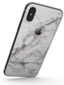 Mixtured Gray 157 Textured Marble - iPhone X Skin-Kit