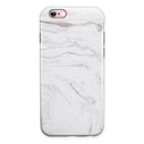Mixtured Gray 199 Textured Marble iPhone 6/6s or 6/6s Plus 2-Piece Hybrid INK-Fuzed Case