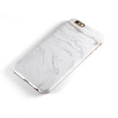 Mixtured Gray 199 Textured Marble iPhone 6/6s or 6/6s Plus 2-Piece Hybrid INK-Fuzed Case