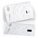 Mixtured Gray 199 Textured Marble - Premium Protective Decal Skin-Kit for the Apple Credit Card