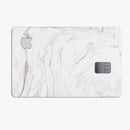 Mixtured Gray 199 Textured Marble - Premium Protective Decal Skin-Kit for the Apple Credit Card